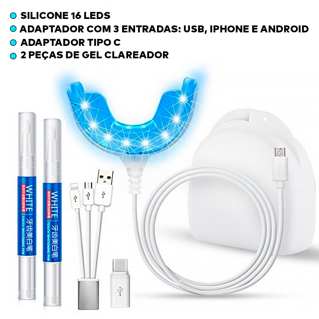 Kit de Blanqueamiento dental LED - ®SmartLed