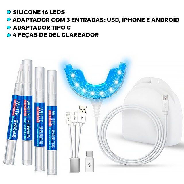 Kit de Blanqueamiento dental LED - ®SmartLed