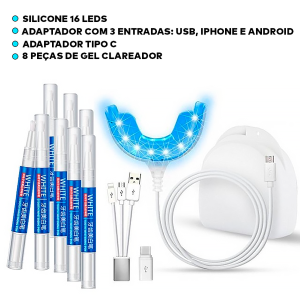 Kit de Blanqueamiento dental LED - ®SmartLed