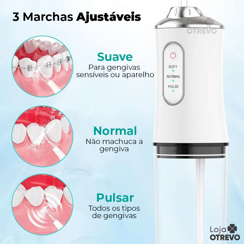 Irrigador bucal para limpieza bucal - JatoClean®