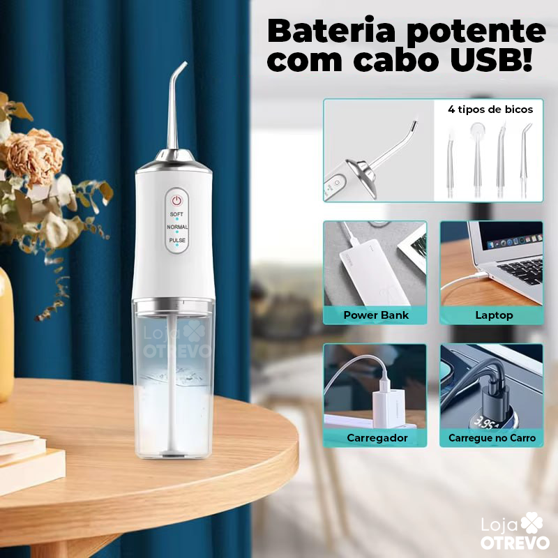 Irrigador bucal para limpieza bucal - JatoClean®