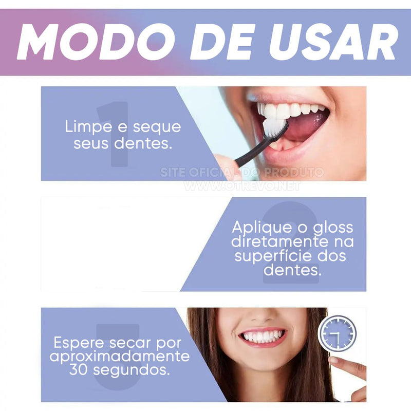 Brillo Blanqueador dental instantáneo- SMILEKIT®